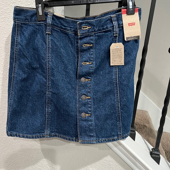 Levi's Denim - - Levi’s Jean Mini Skirt